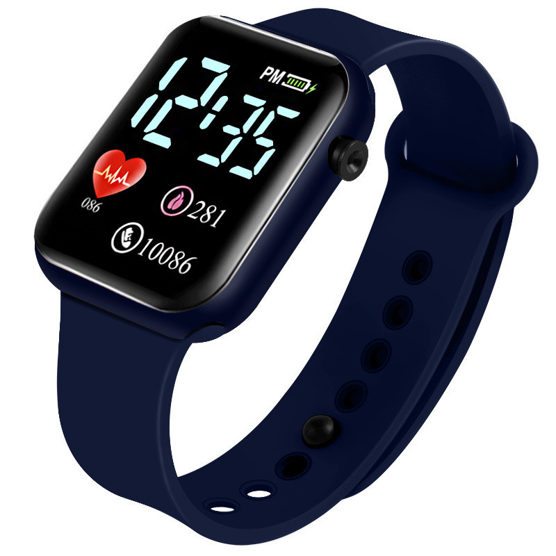 Reloj cuadrado digital mujer hotsell