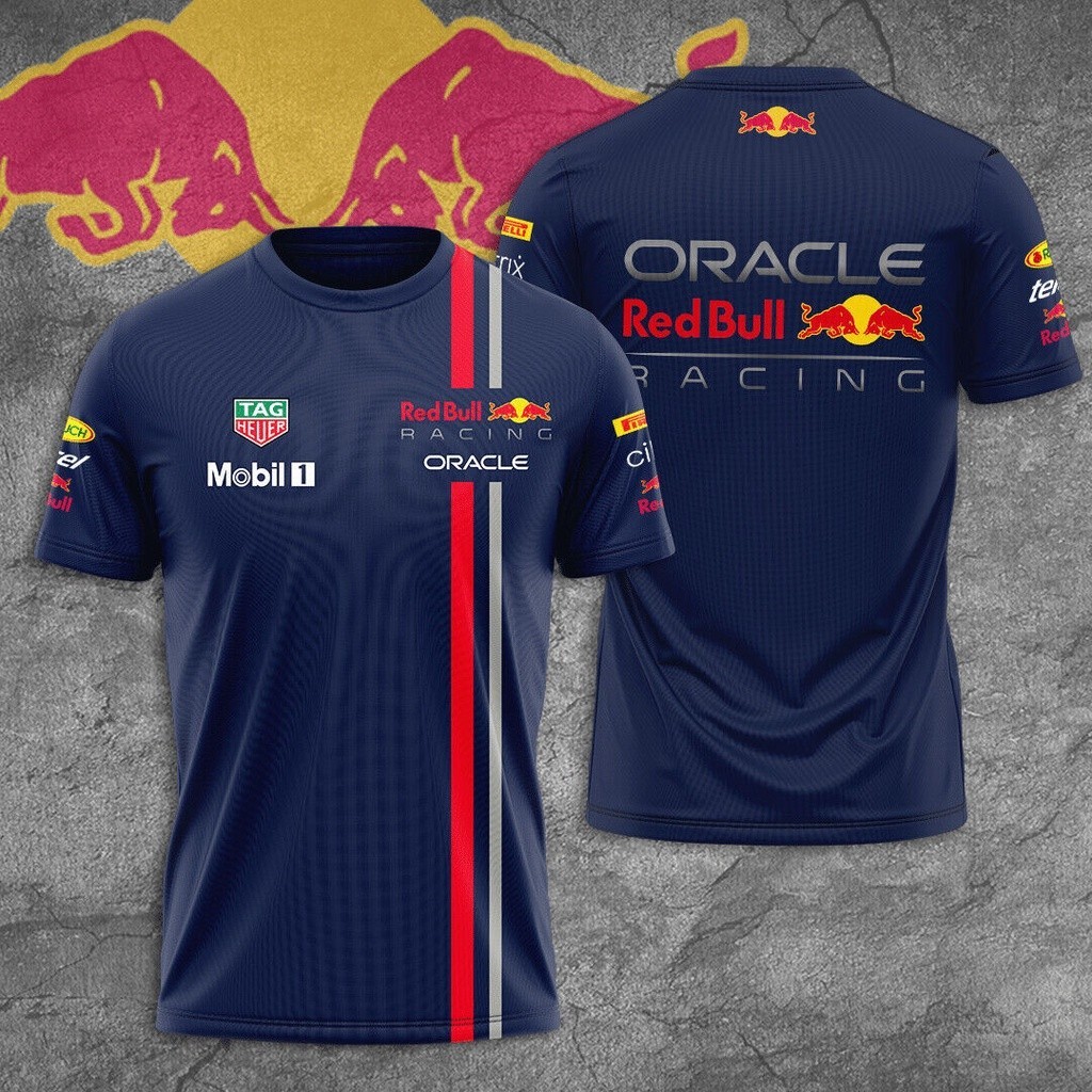 Camiseta Red Bull Racing 2024 F1 Fórmula Uno Tag Heuer Mobil | Shopee ...