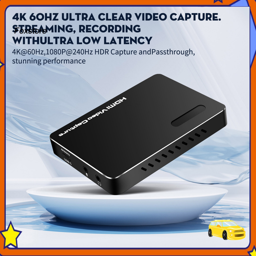 Video Capture Adapter Card High-speed Usb Game Streaming for Easy ...