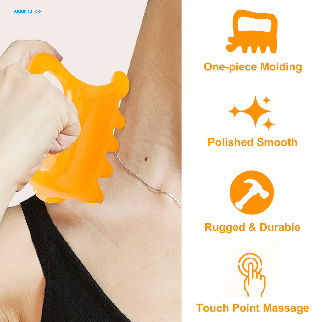 Body Massage Tool Cellulite Double Push Fascia for Muscle Knots Relief ...