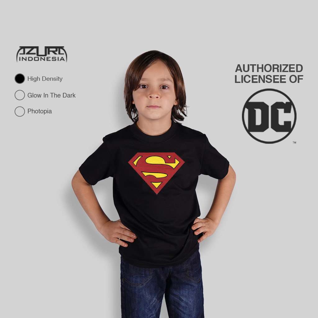 Maillot DC Kids Superman - Taille XL (14-16), Manches Courtes, Multi-couleurs, Occasion