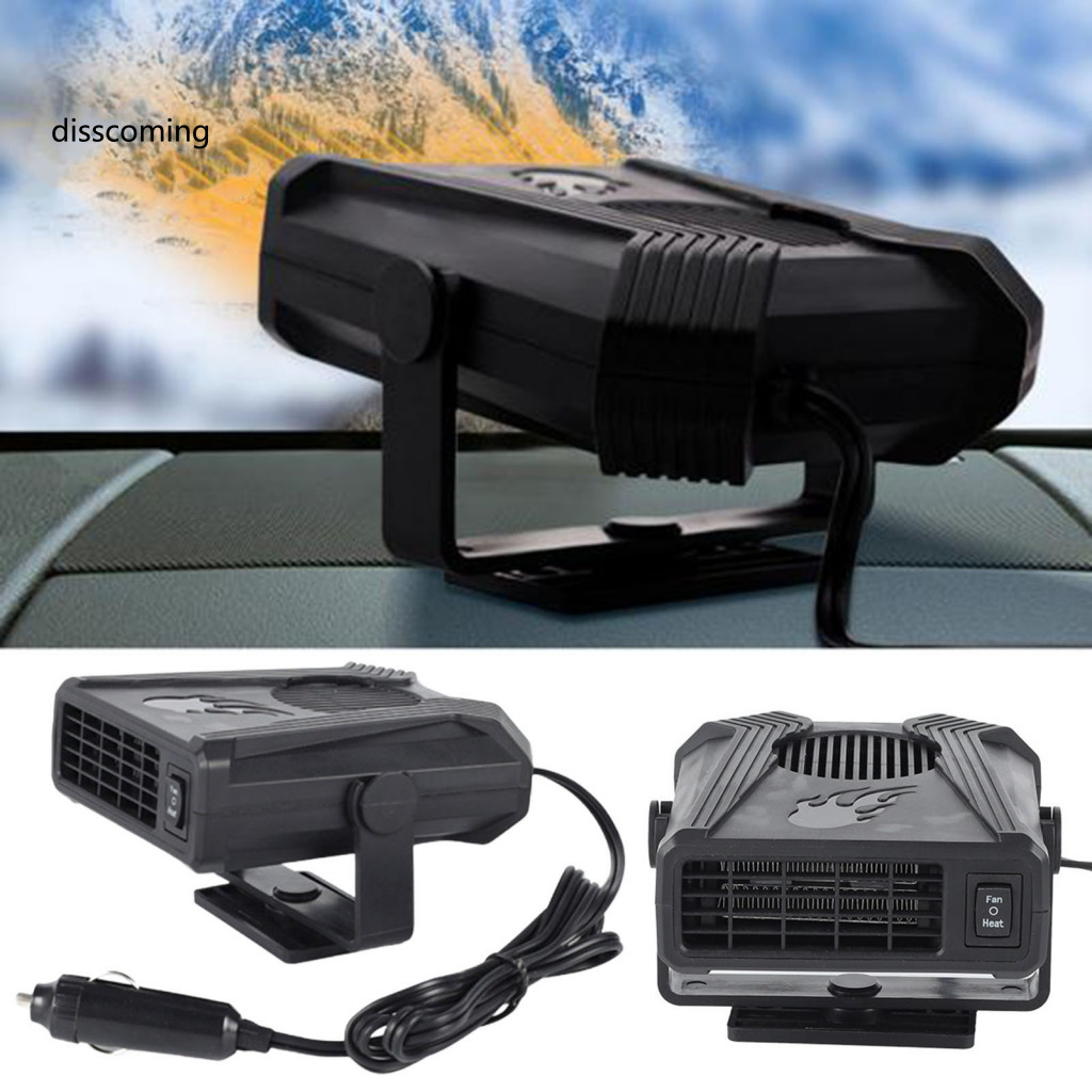Car Heater Auto Windshield Defroster Fast Heating Fan for Vision Silent ...