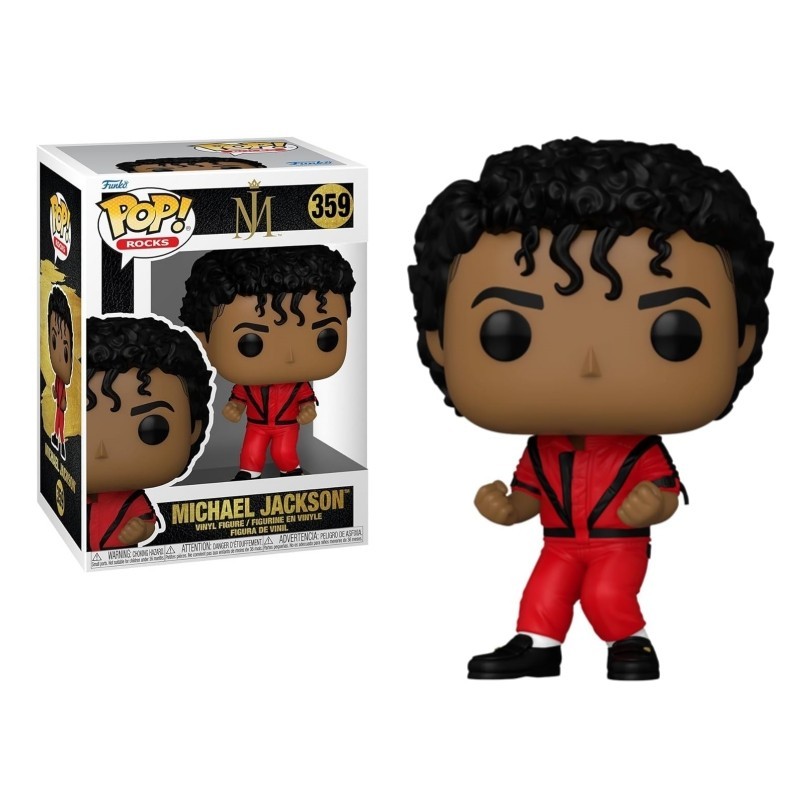 Funko Pop Rocks Michael Jackson Thriller Figura De Accion Juguetes