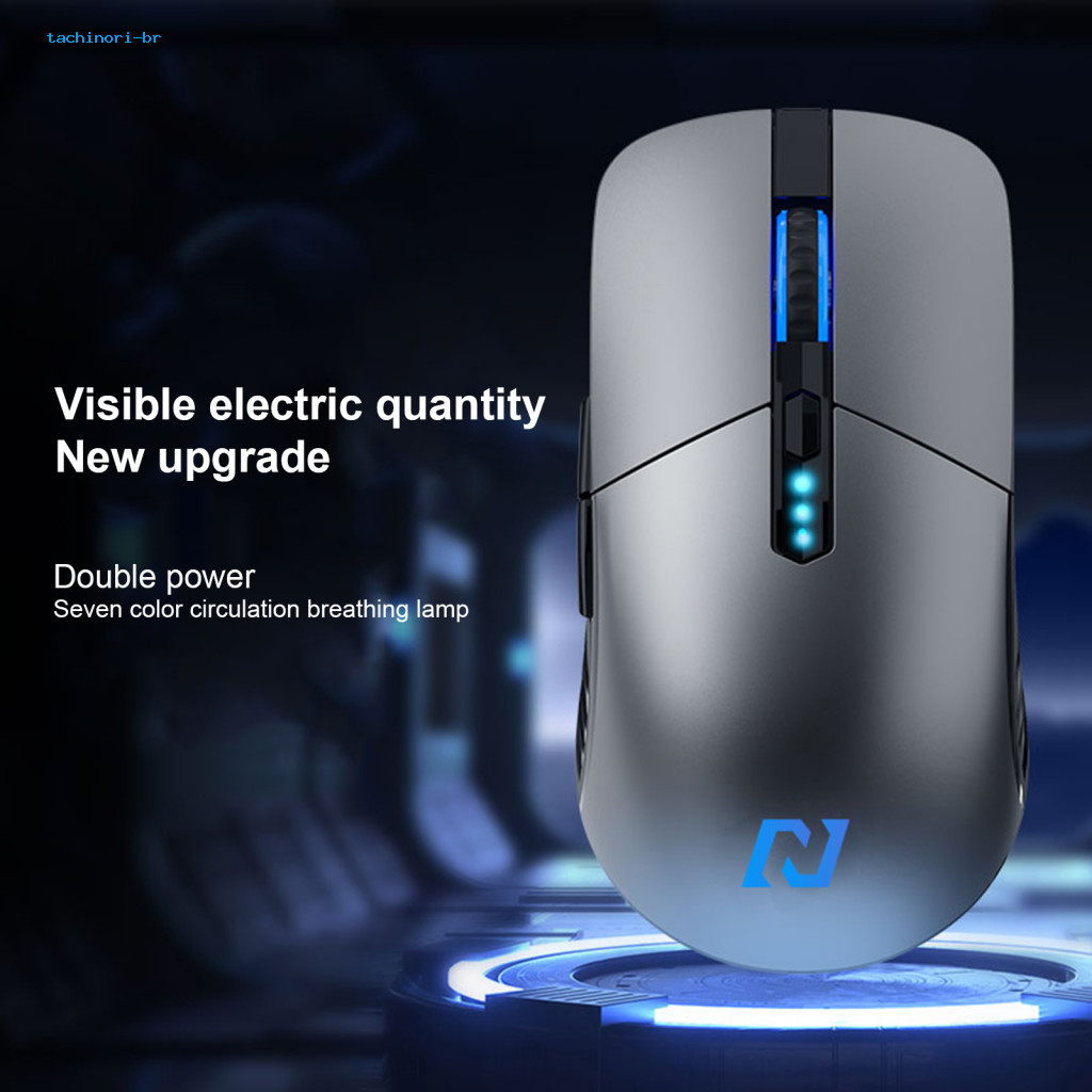 G12 Ratón Inalámbrico LED 24G Botones Slient Recargable Ordenador Motor ...