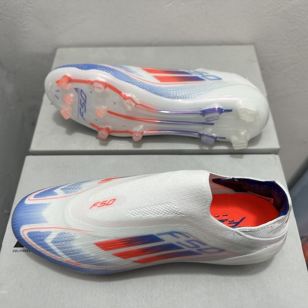 X FG F50 Zapatos De Futbol Messi Botas Sin Cordones Para Los Hombres Shopee Colombia
