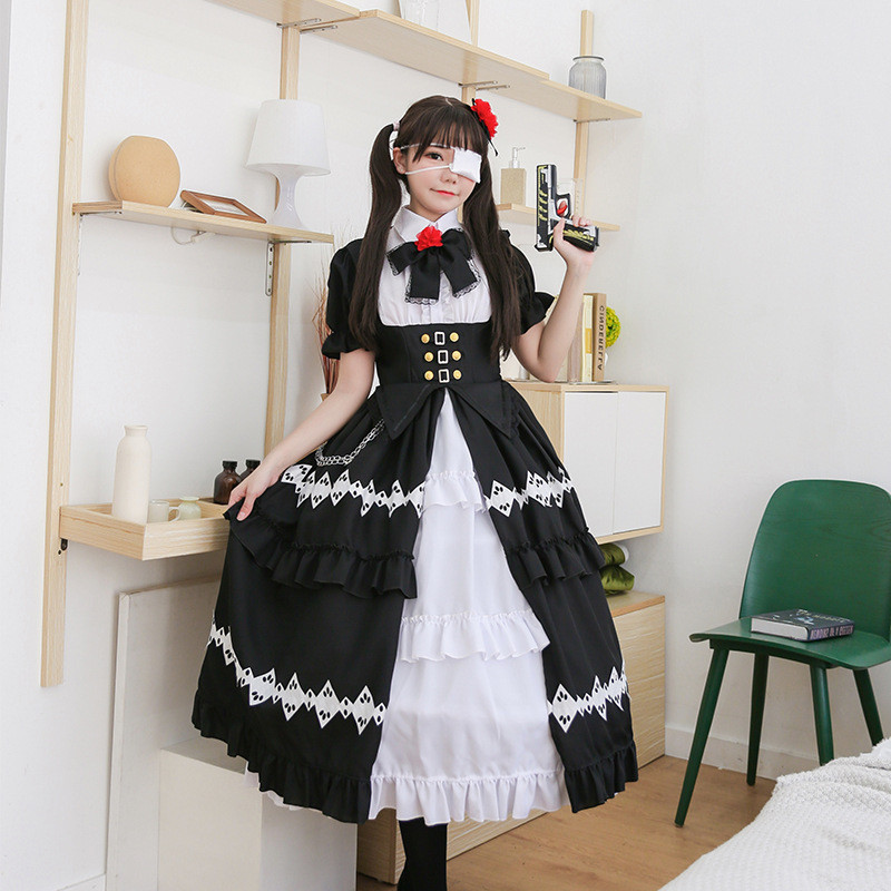 Disfraz Clásico De Anime Con Cómic Para Niñas, Vestido De Princesa Melocoton Para Carnaval Cosplay Juego De Rol De Halloween Bata De Disfraz De Melocoton Npc