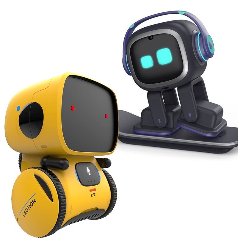 Robots Inteligentes Emo Dance Sensor De Comando De Voz Cantando Bailando Juguete Robot Repetido Para Ninos Y Ninas Parlantes Shopee Colombia