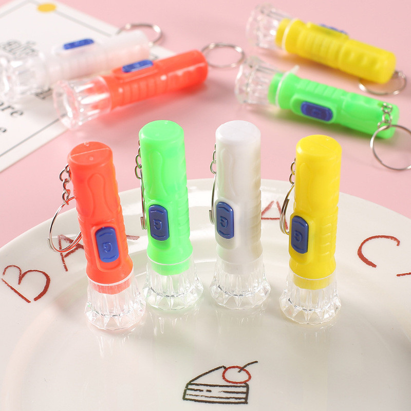 Mini Luz Pequeña Linterna Led Luminosa Niños Plástico Pequeño Juguete ...
