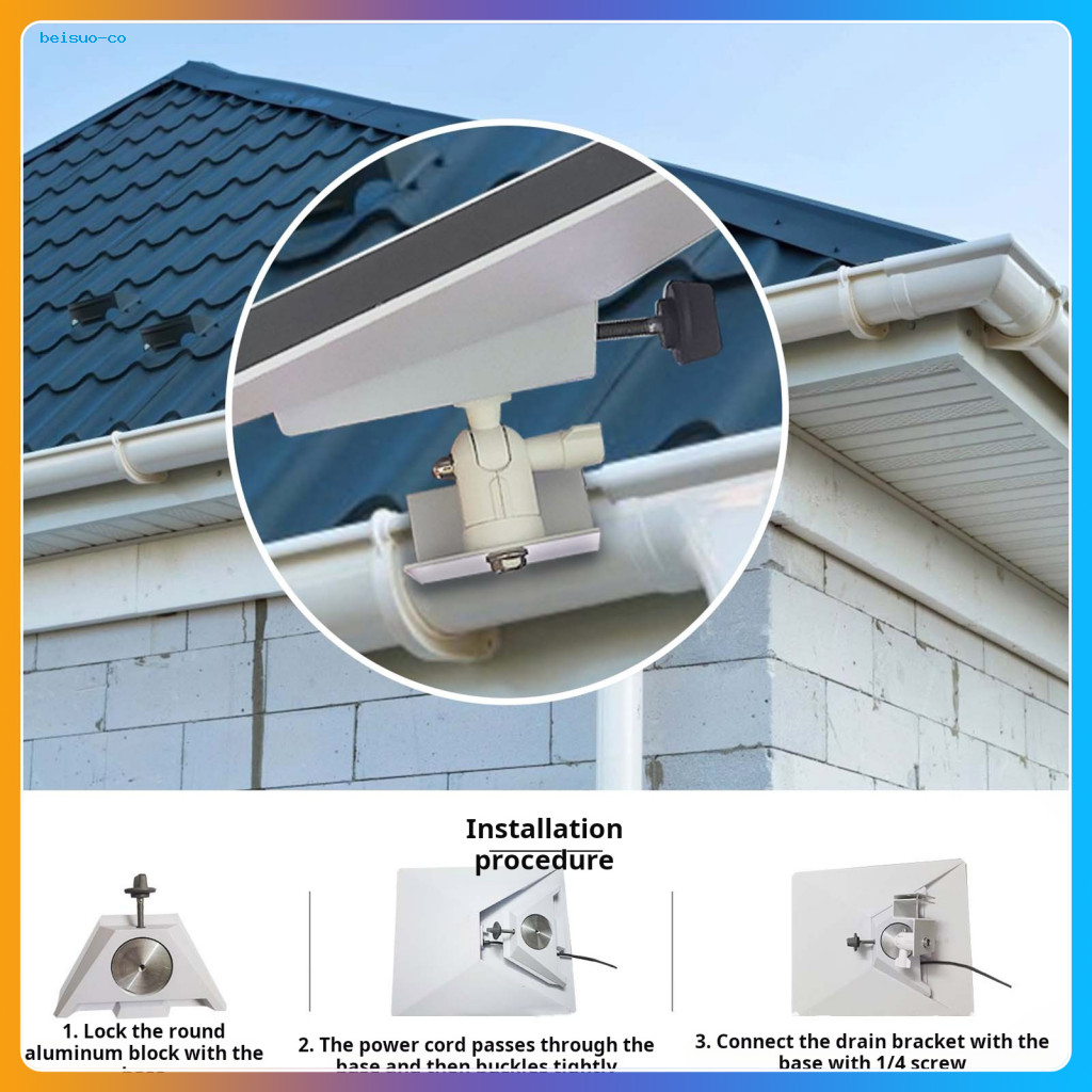 Diy Gutter Bracket Kit Secure Device Mounting Brackets Adjustable Angle ...