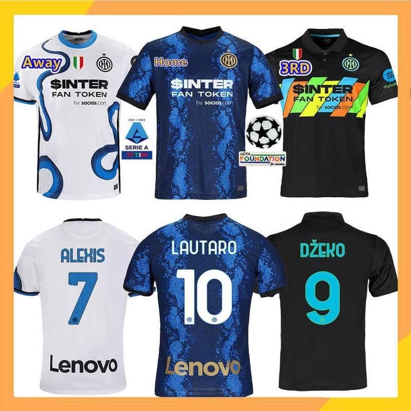 Camiseta Del Inter De Milan 2021 2022 Tercera De Visitante 21 22 Futbol