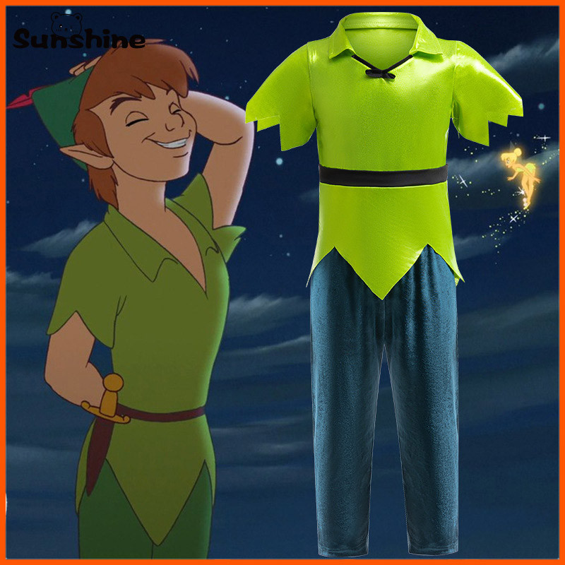 Amazon Deseo Comercio Exterior Peter Pan Cos Niños Y Niñas Halloween ...