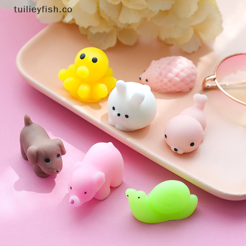 Pack De 4 Juguetes Anti-Estrés HAMKU - Squishies Blanditos Para Apretar (Adultos Y Niños)