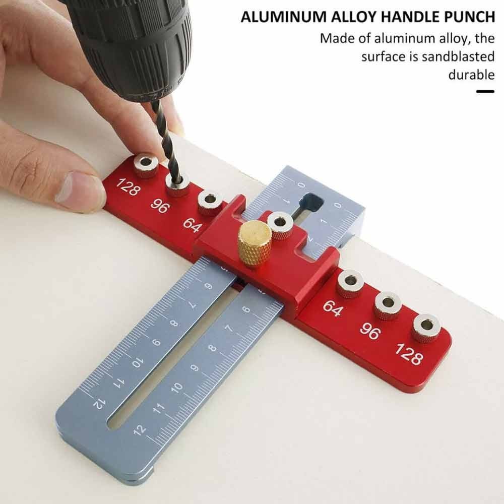 Hardware Jig Tool Drill Template Guide for Door Drawer Handle