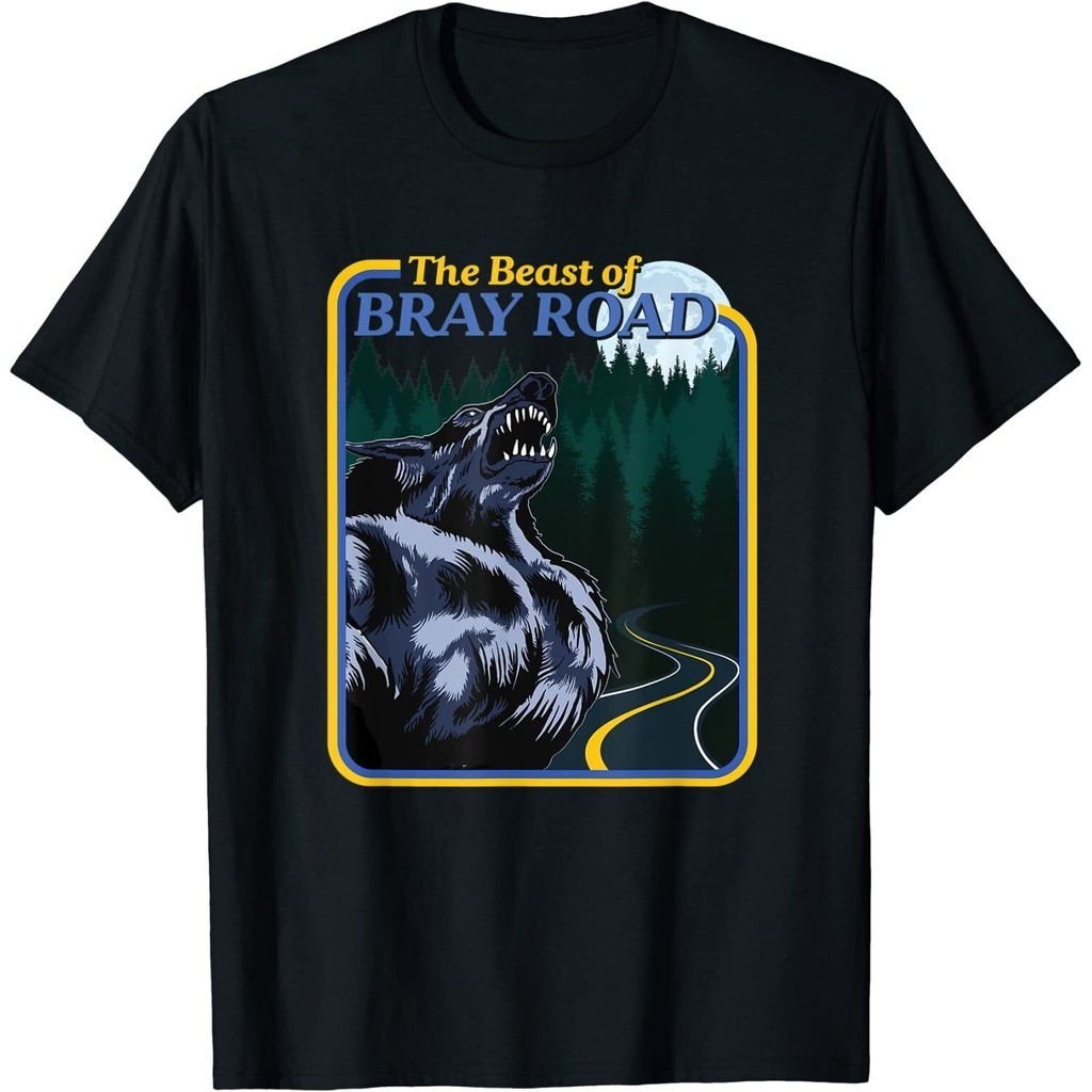 La Bestia De Bray Road-Retro Wisconsin Dogman Cryptid T-Shirt | Shopee ...