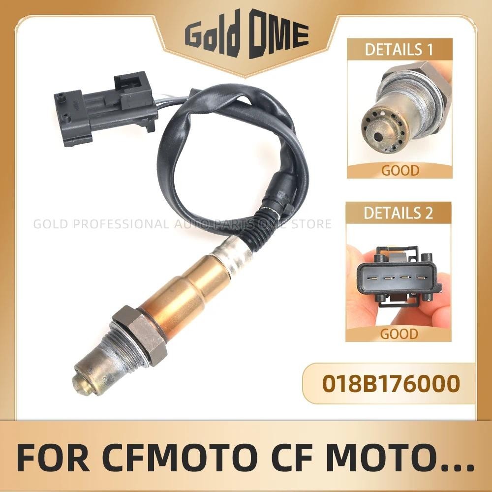MEXWLOP Sauerstoffsensor, CFMOTO CF Moto CF500/600/625 X5 X6 Z6EX U6 EFI 018B-176000 018B 176000 Sauerstoffsensor