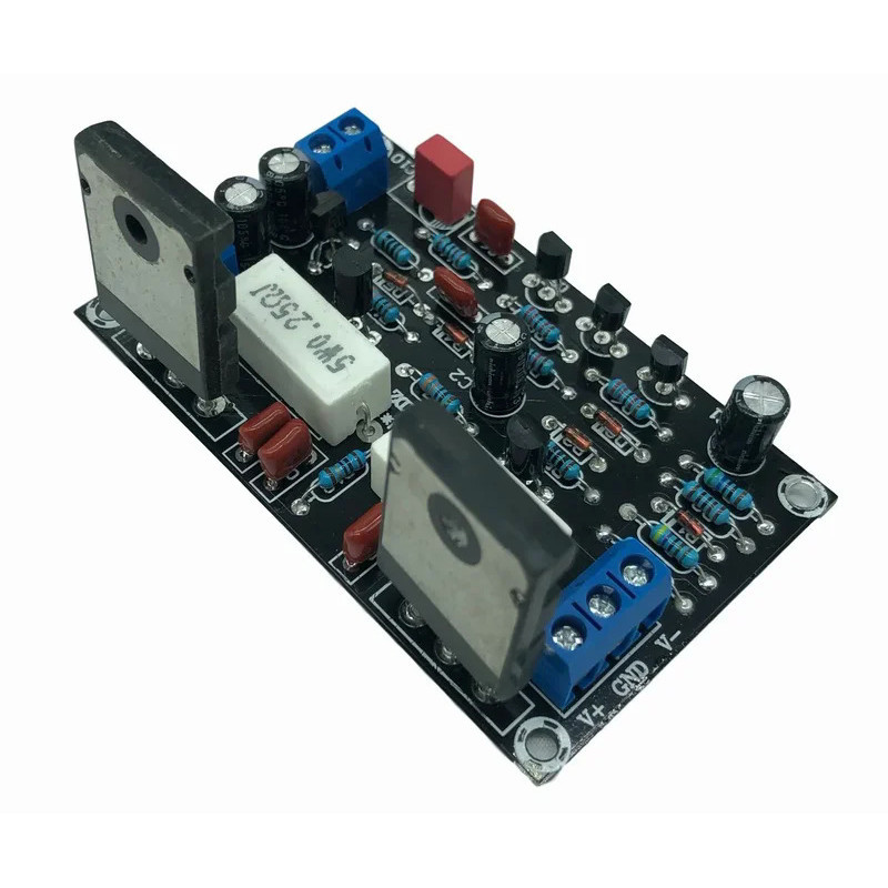 1X 2SC5200+2SA1943 100W Audio Amplifier Board HIFI Mono Channel