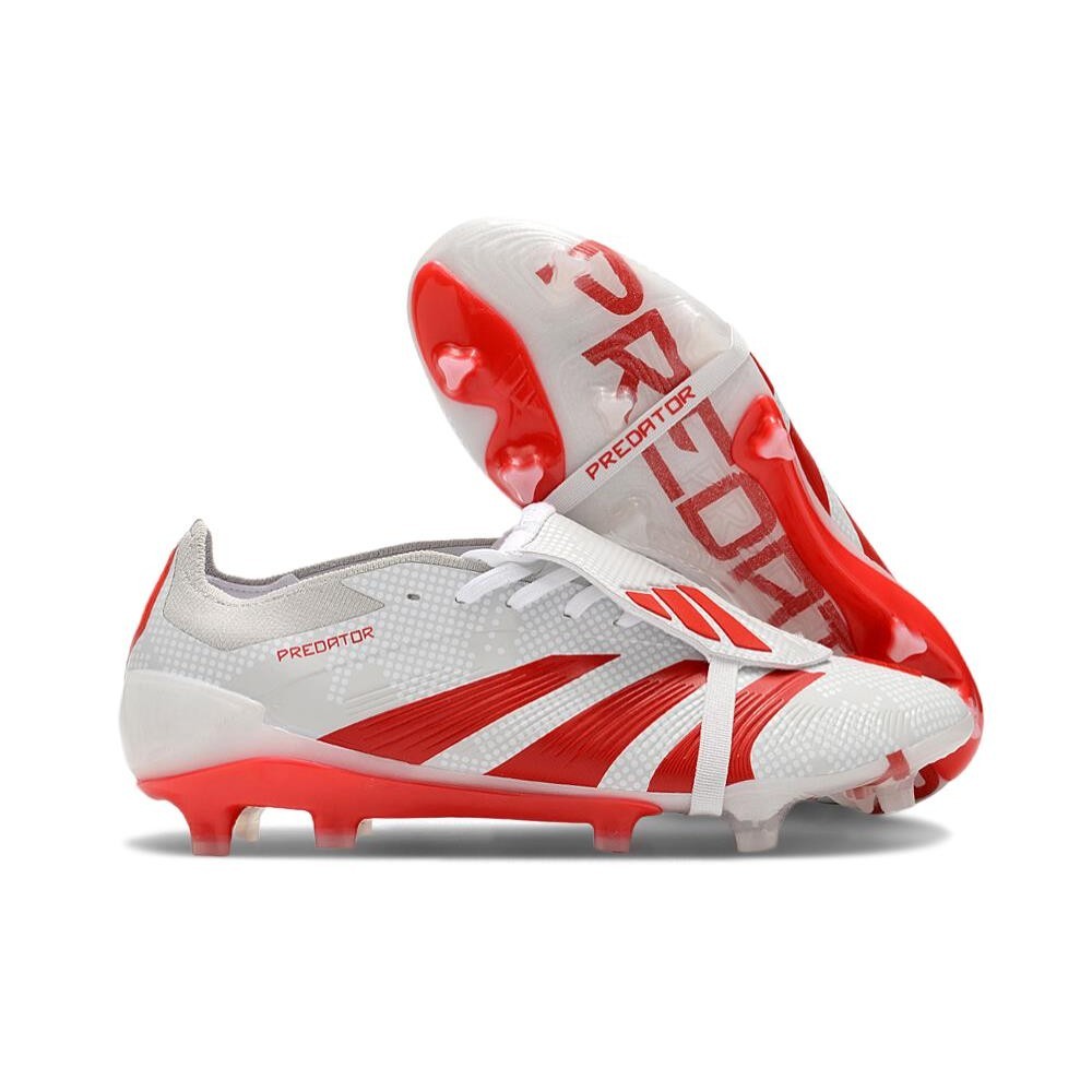 Ad Predator Elite Tongue FG Blanco Y Rojo Zapatillas De Futbol Antideslizantes Eur39 45 Shopee Colombia