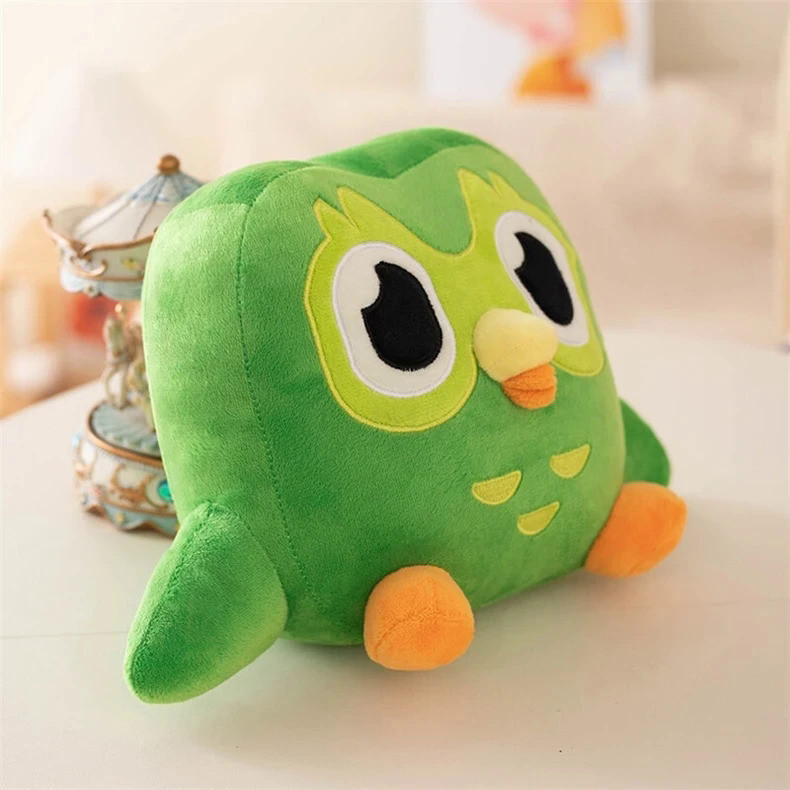 Marioneta De Búho De Peluche Con Ojos Grandes – Animal De Felpa De 20/27 Cm, Cojín Relajante Y Juguete Compañero Para Niños Y Bebés