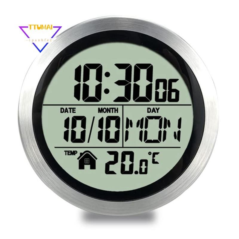 Reloj Digital De Ducha A Prueba De Agua Temporizador De Bano Pared De Cocina De Ventosa Sin Perforacion Shopee Colombia
