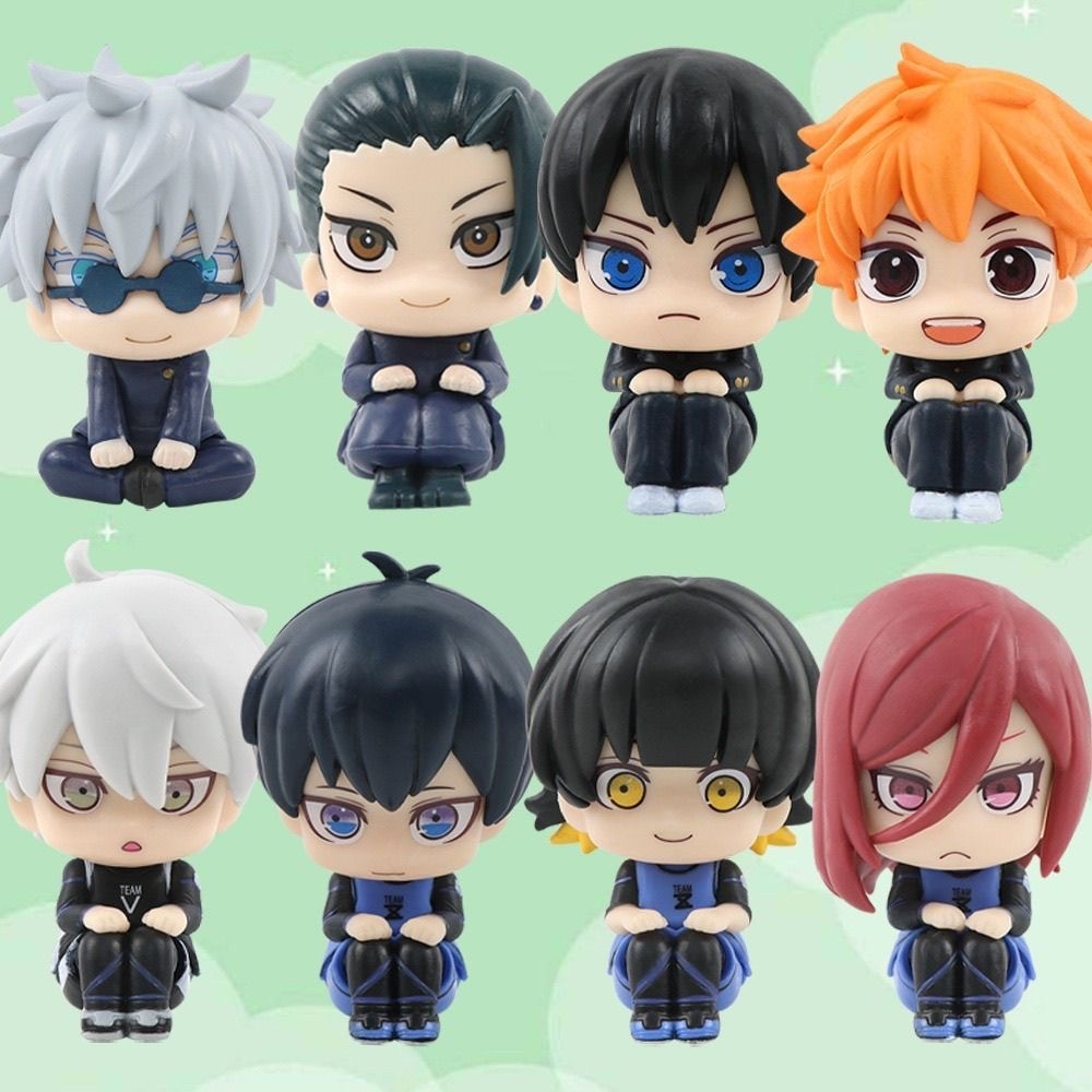 Cuscino Morbido JJK 23cm A Forma Di Personaggi | Gojo Satoru, Geto Suguru, Itadori Yuji, Fushiguro Megumi | Peluche Ufficioso Per Fan Anime | Regalo Originale