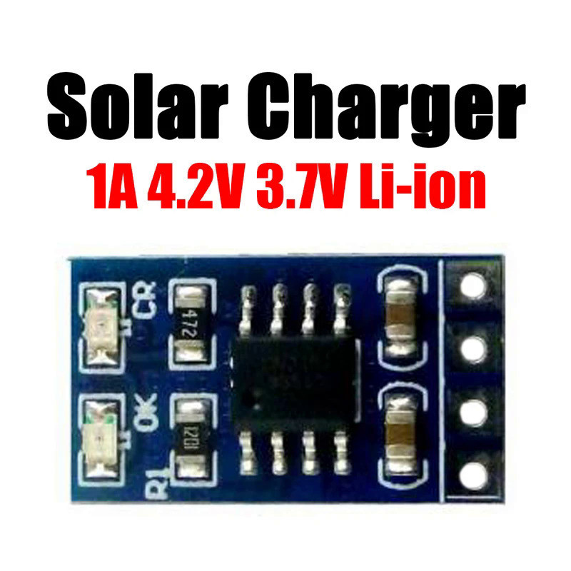 Controlador De Carga Solar MPPT 5V 1A Para Batería 18650 - Pequeño Y Eficiente