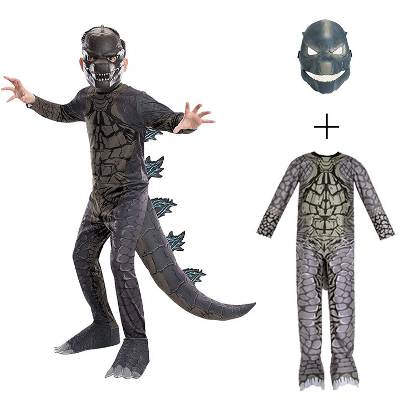 Godzilla Cos Disfraz Cosplay Godzilla Etapa Jumpsuit Muñeca Disfraz ...
