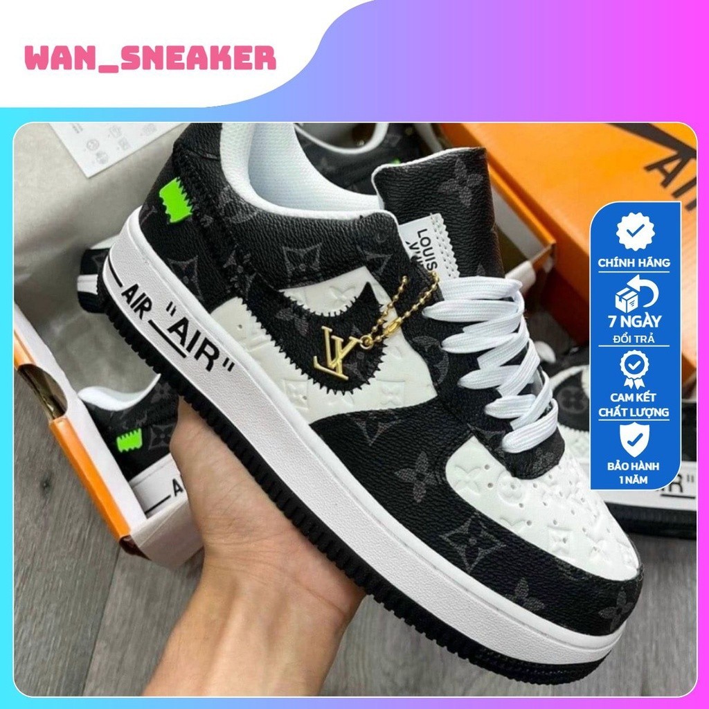 Louis Vuitton x Nike Air fortune Zapatos De Corte Bajo Deportivos Para Hombres Caja De Billetes Completa Shopee Colombia