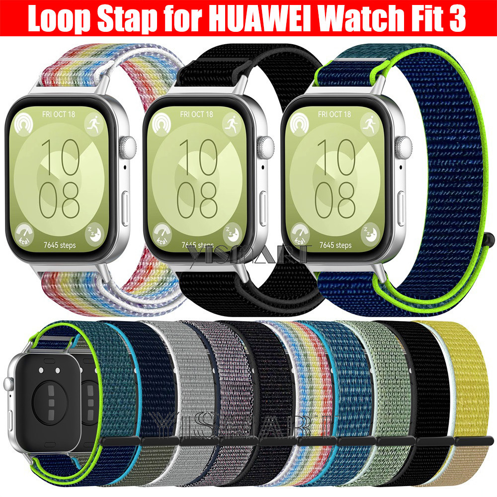 Correa De Bucle De Nylon Para Huawei Watch Fit 3 Correas De Reloj Deportivo Fit3 Pulsera Shopee Colombia