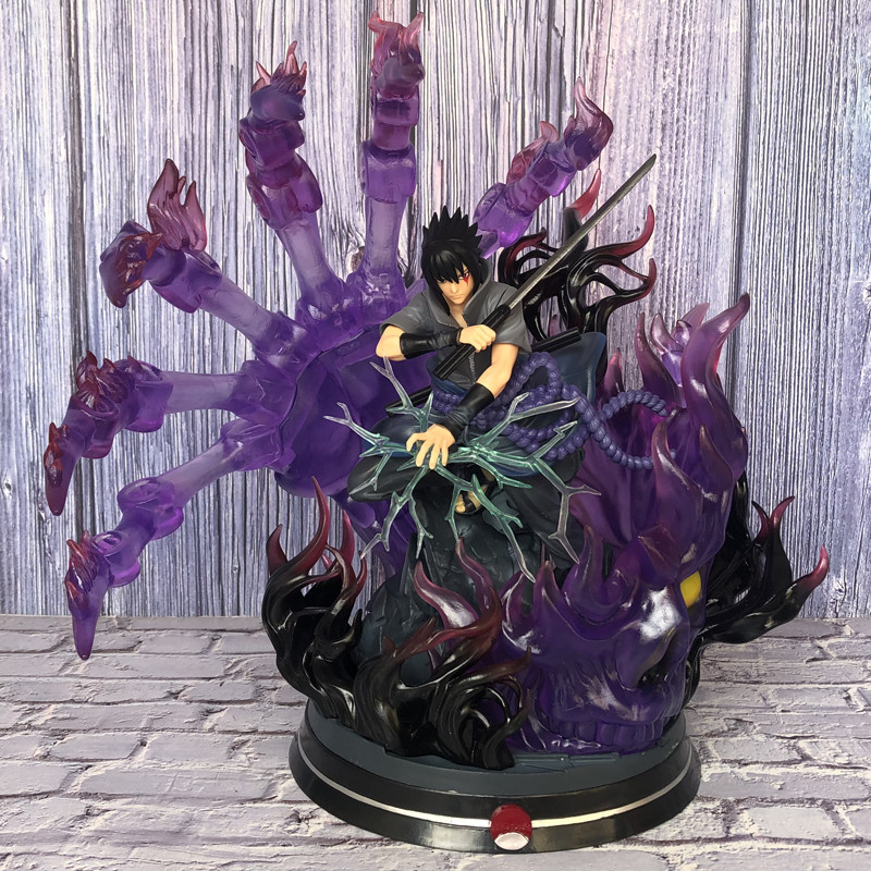 Naruto Gk Dios Kai Uchiha Sasuke Chidori Susano Estatua Limitada Figura ...