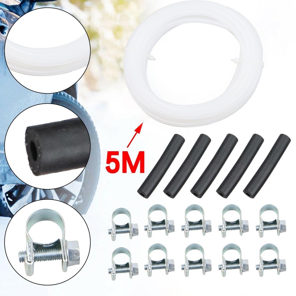 Abrazaderas De Acero Inoxidable Para Mangueras - 20 Uds, Ajuste 13-13,5 Mm, Ideales Para Tuberías De Agua, Aire O Combustible