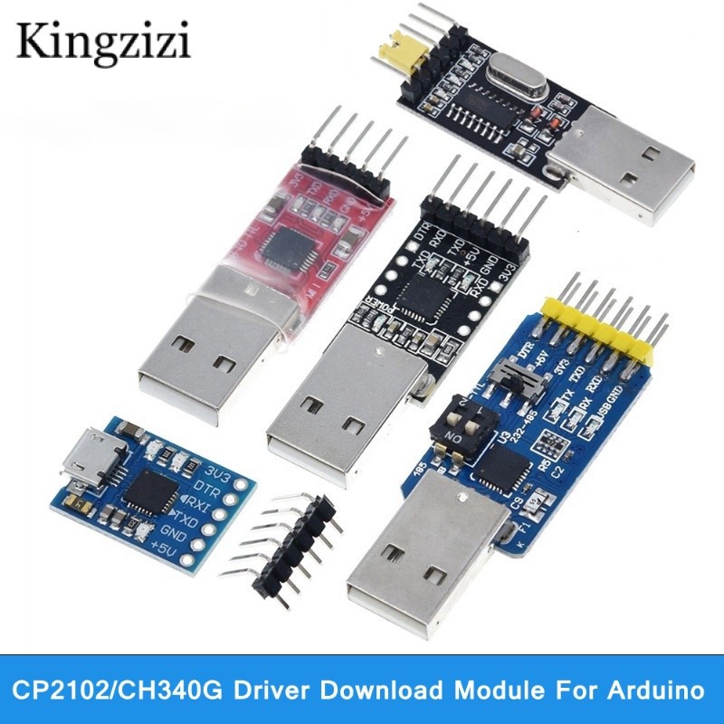 CP2102 USB 2.0 A UART TTL 5PIN Módulo Conector Convertidor Serie STC ...