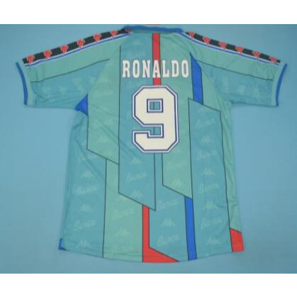 96-97 Barcelona home Away Retro Camiseta De Fútbol De Manga Corta