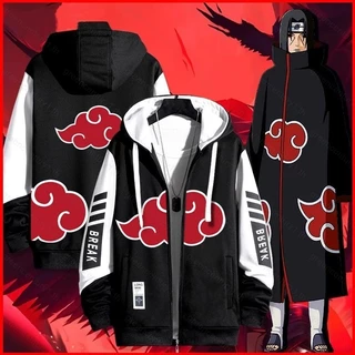 Akatsuki Sudadera De Naruto Shippuden Japan Anime Buzo Akatsuki