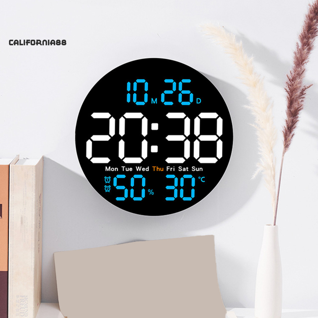 Easytoread Digital Wall Clock Large Led with Remote Control Display