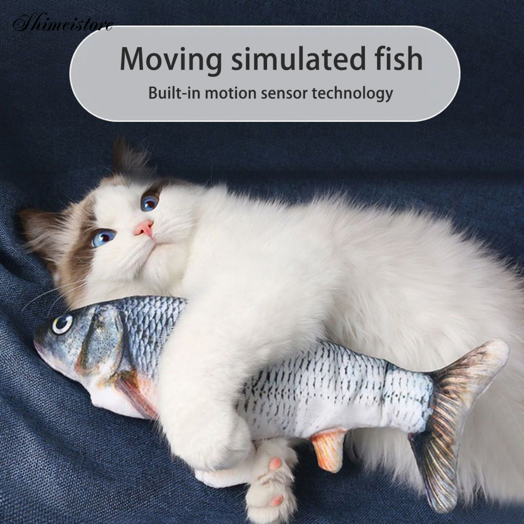 Captivating Swinging Movements Fish Toy Interactive Electric for Kids ...