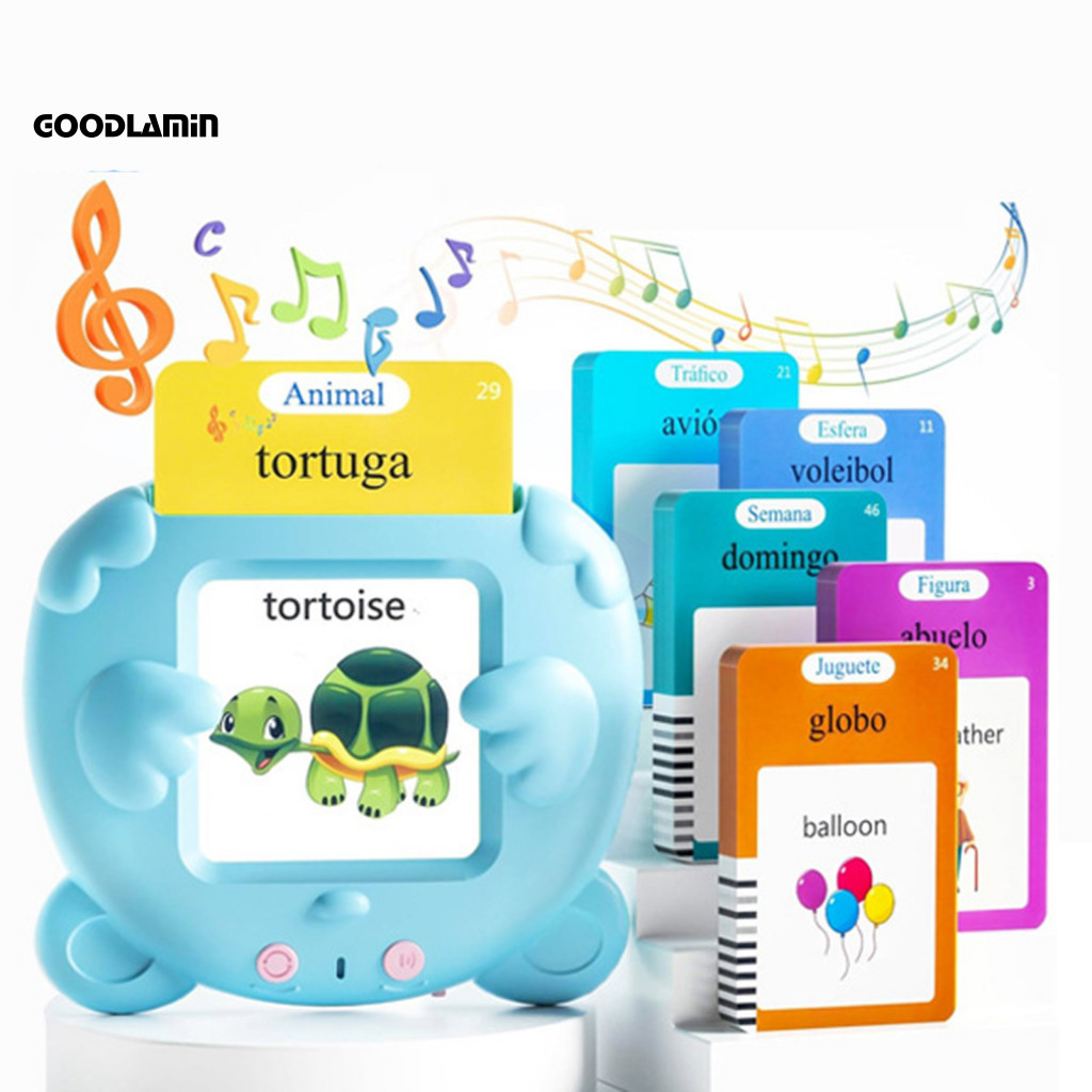 Preschoolers Educational Toy Talking Flashcard Flash Cards for Kids for ...