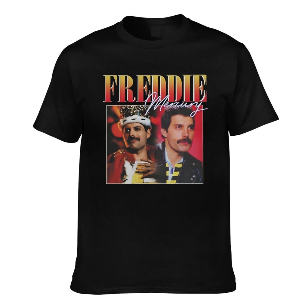 Moda Impresa Freddie Mercury 90S Camiseta De Algodon Para Hombre Shopee Colombia