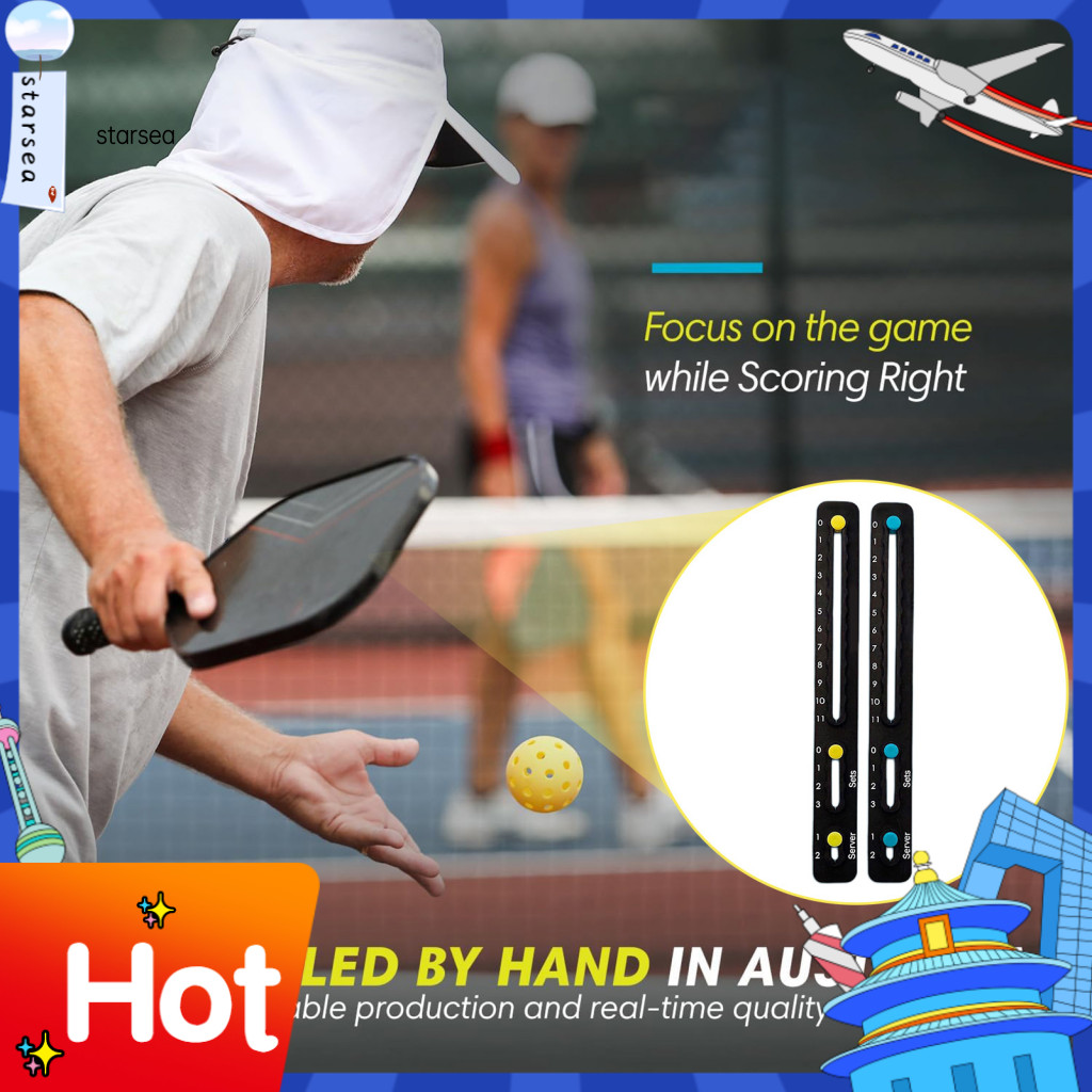 Pickleball Scorekeeper for Multiple Sports Mini Tennis Racket Set for ...