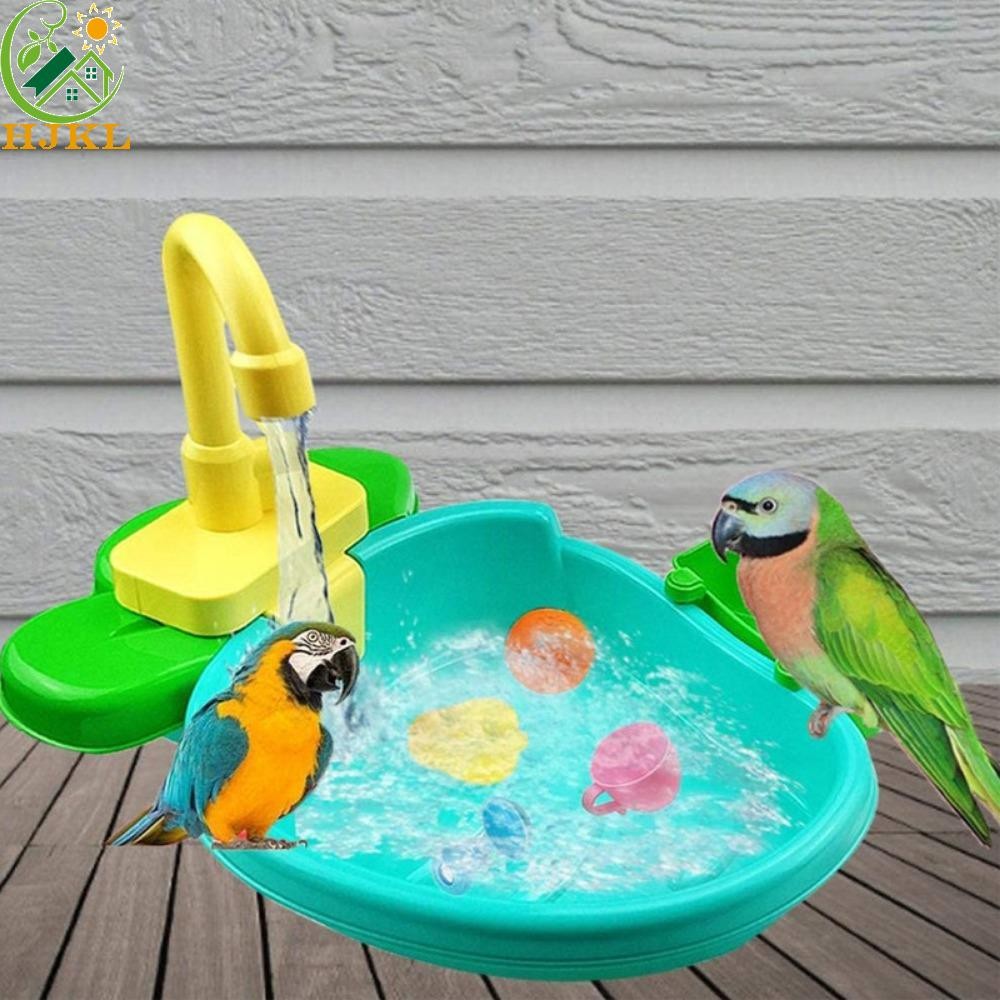 HJKL Ducha De Piscina Para Pájaros , Con Grifo Eléctrica Para Loros ...