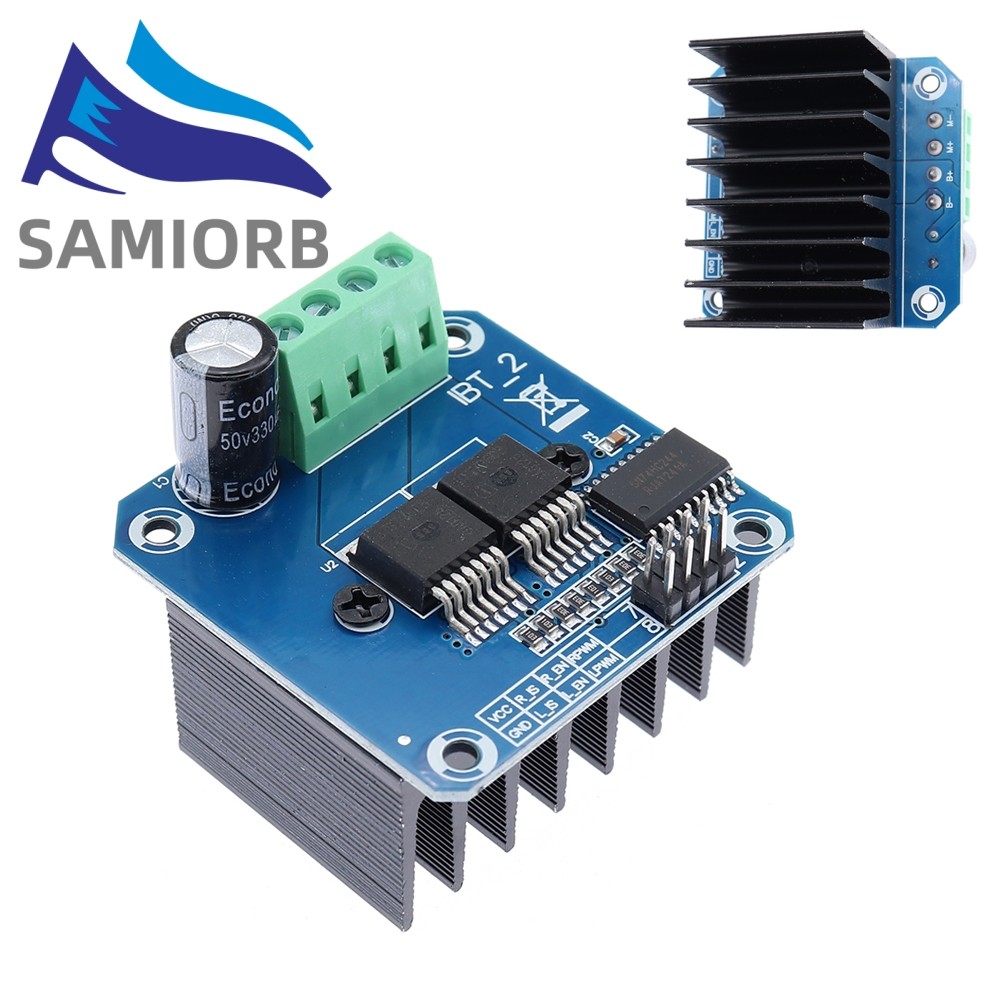 Módulo Conductor De Motor De Alta Potencia Doble C 43A H-bridge ...