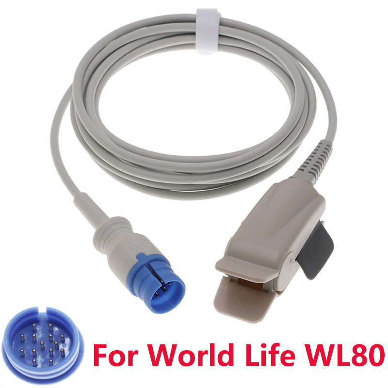 Sensor De SpO2 Adulto Tipo Clip GE Ohmeda Oximax B650 - Medical