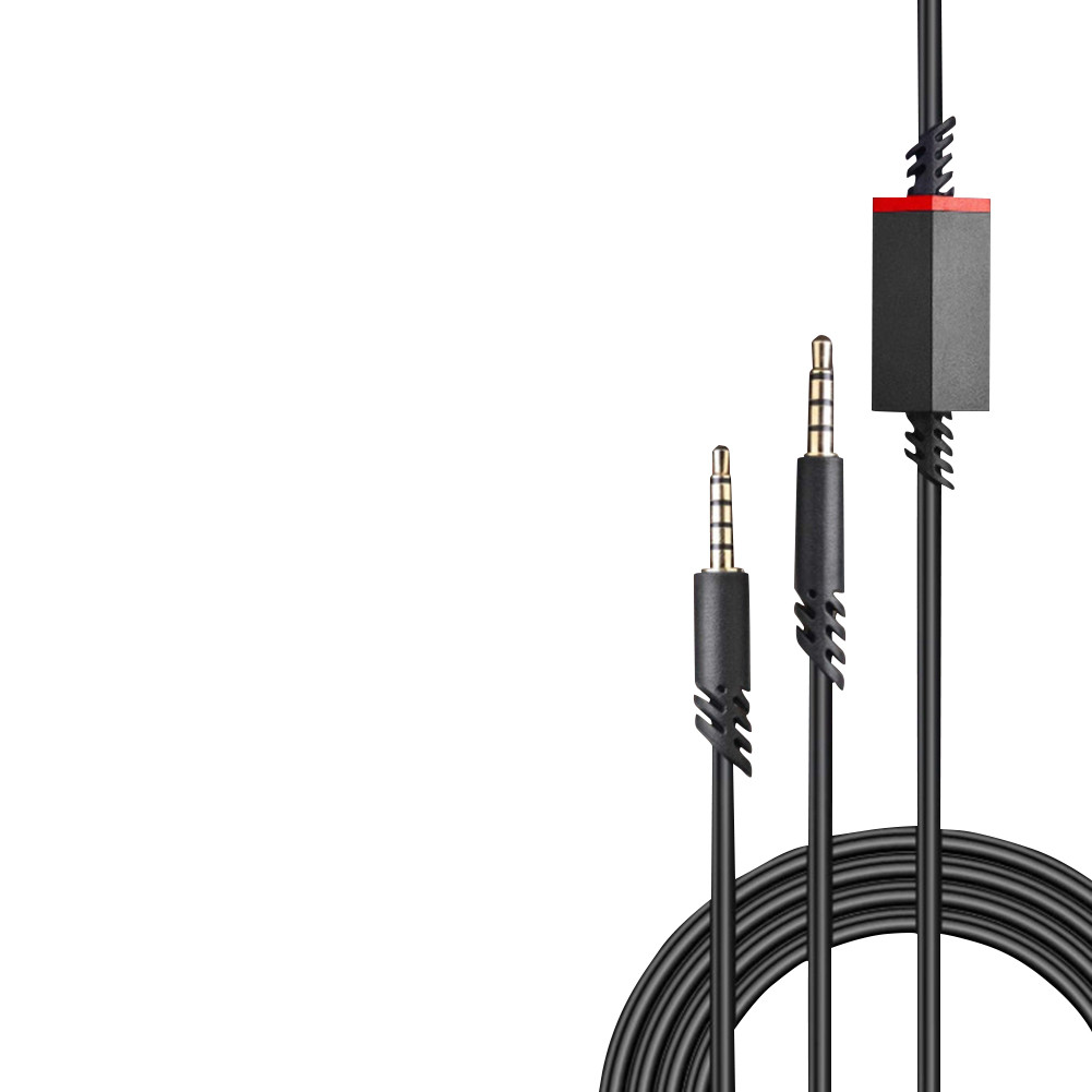 Yaowanguan Cavo di controllo del volume muto in linea di ricambio compatibile con cuffie da gioco ASTRO A10/A40/A30/A50/A40TR,cavo audio rosso da 2m/6,6piedi da 3,5mm