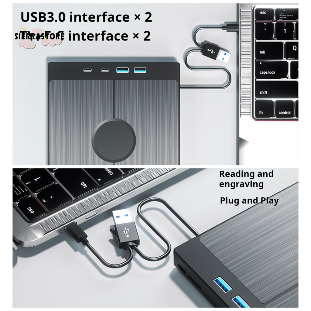 Driver-free Installation Dvd Drive Portable External Usb 3.0 High Speed ...