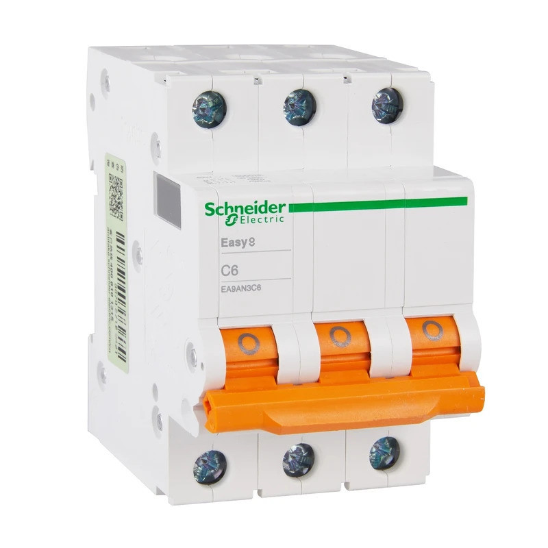 Disyuntor Miniatura 1P MCB 50/60 Hz 6 KA 18 Cm 6/10/16/20/25/32/40/50