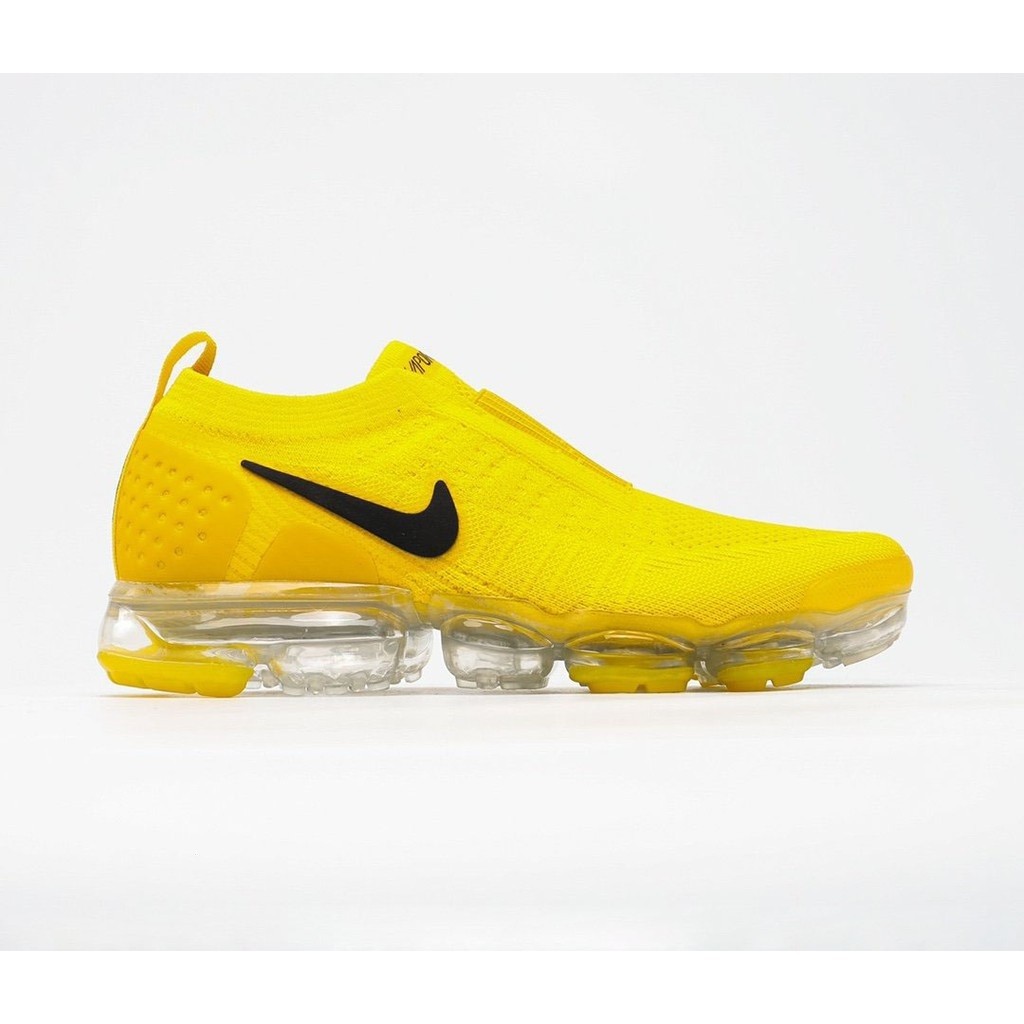 Nike Air VaporMax Flyknit MOC 2 zapatos deportivos amarillos para hombres y mujeres talla 36 45. Shopee Colombia