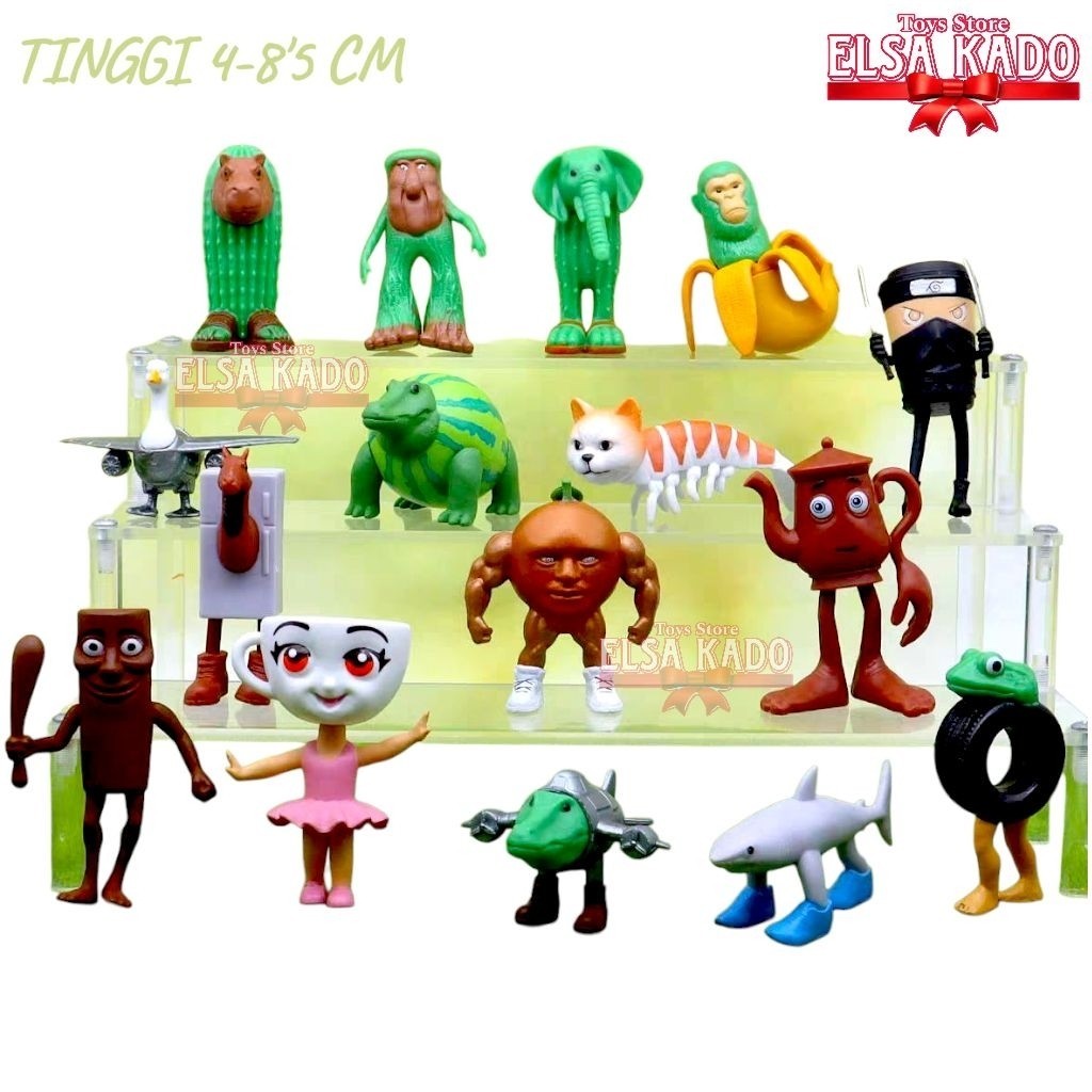 Boneca Ambalabu - Figura Coleccionable De 16 Cm De Los Memes Italianos Brainrot - Regalo Viral Para Fans De TikTok