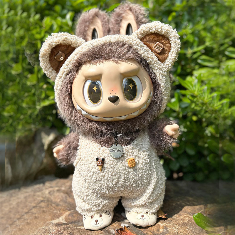 Labubu Pop Mart Zimomo 58cm Muñeca De Peluche Círculo Oso Conjunto De ...