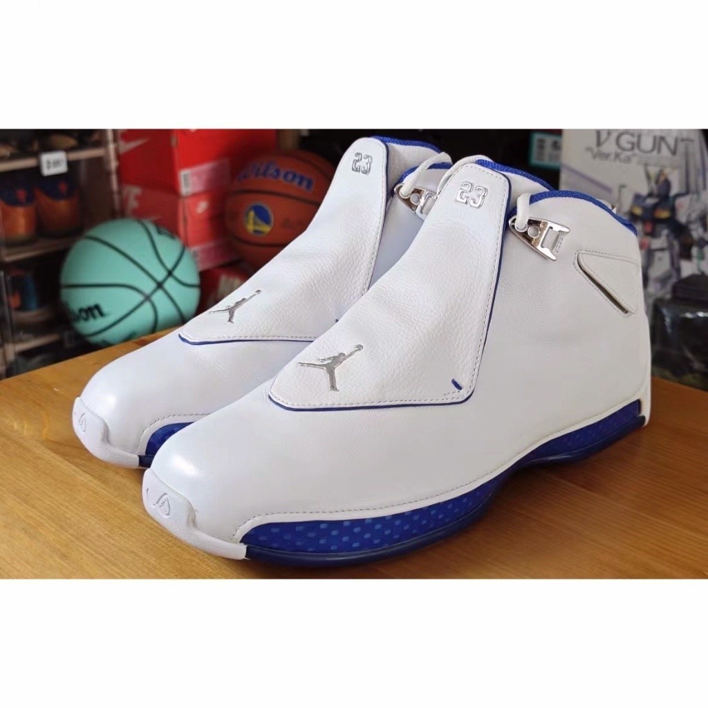 Nike Jordan 18 100 Zapatillas De Baloncesto retro Antideslizantes Para Hombre aj18 Shopee Colombia