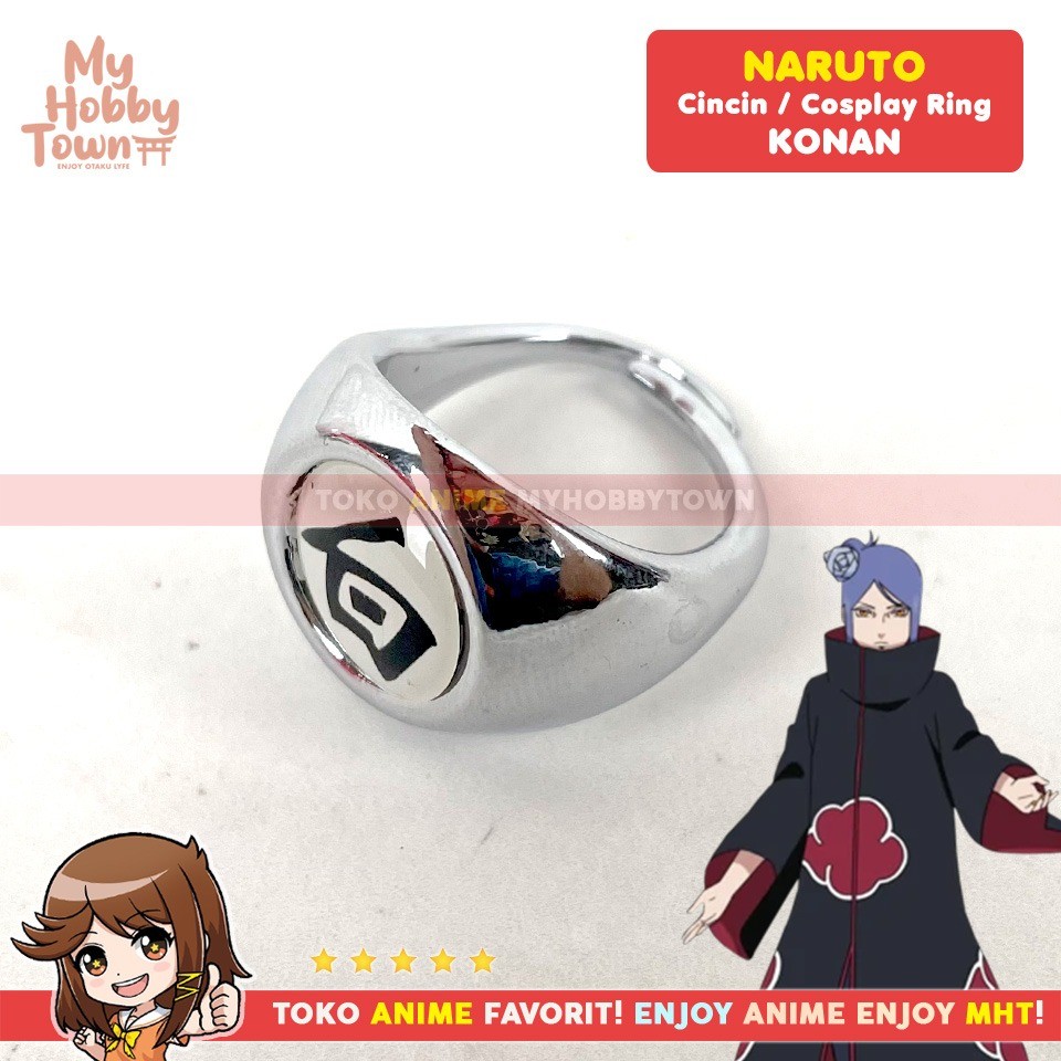 Akatsuki Konan Anillo Akatsuki Itachi Konan Anillos De Akatsuki