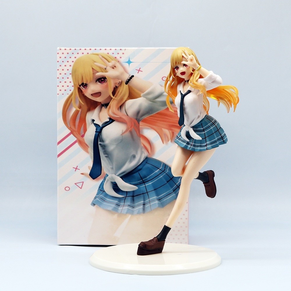 Figura De Acción Kitagawa Marin En Pose Tumbada, Estatua De PVC De 26 Cm Para Coleccionistas De Anime